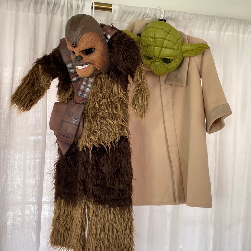 Star Wars Costumes! Sz 2-4 Talking Masks!!